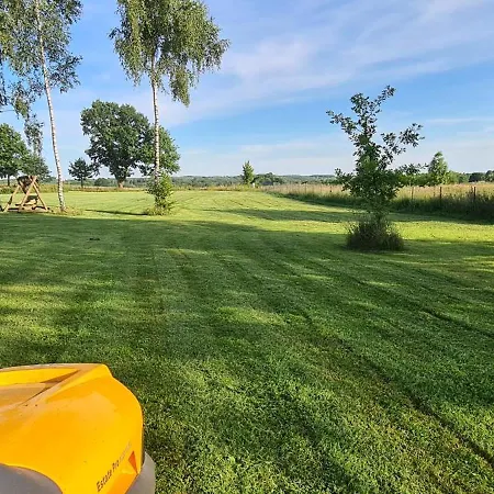 Siedlisko W Otulinie Drawskiego Parku Krajobrazowego Z Wlasnym Stawem 펜션 Połczyn-Zdrój